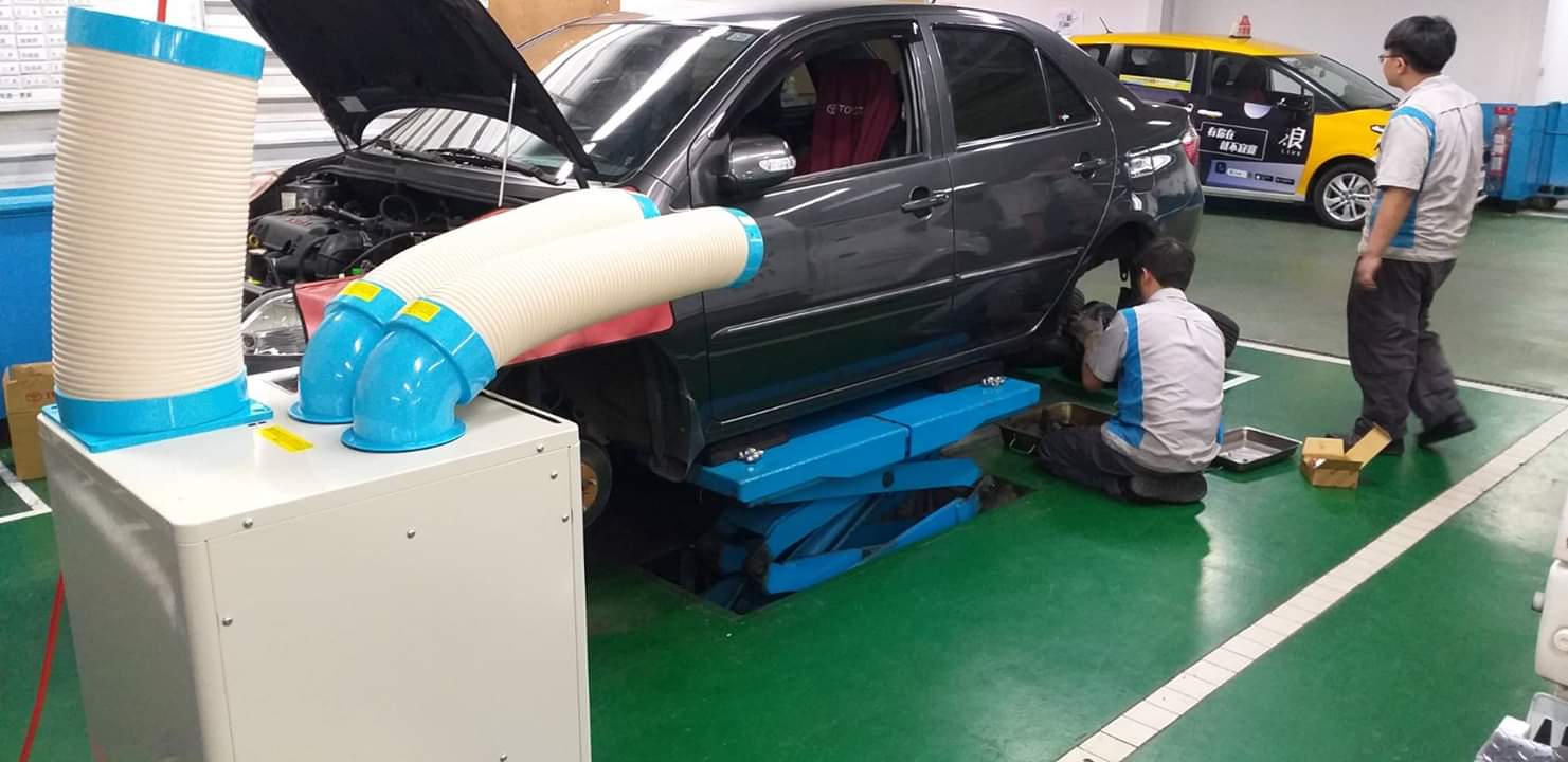 移動式工業(yè)冷氣機暖風(fēng)機：工人的福音